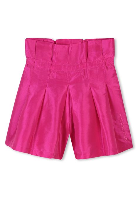 Shorts plissettati KARL LAGERFELD KIDS | Z3044949J